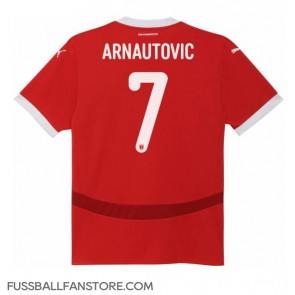 Österreich Marko Arnautovic #7 Replik Heimtrikot EM 2024 Kurzarm